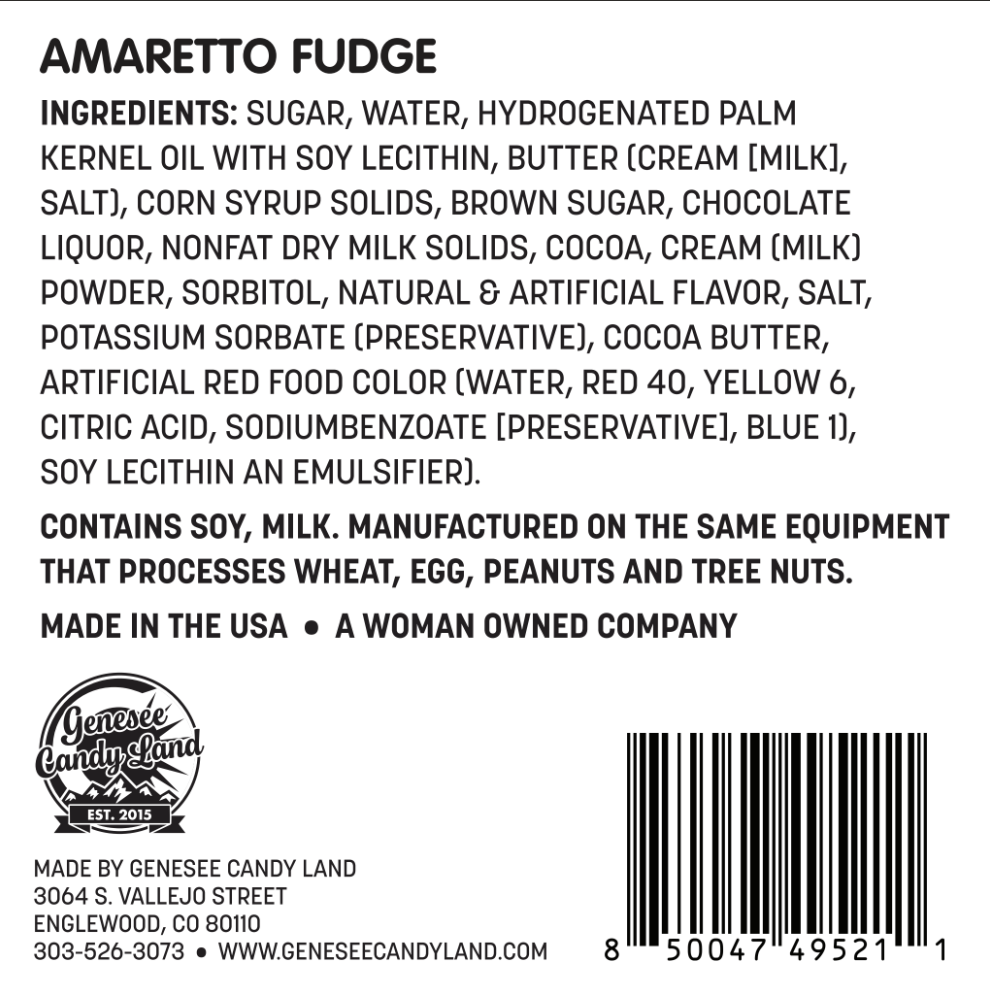 Amaretto Fudge