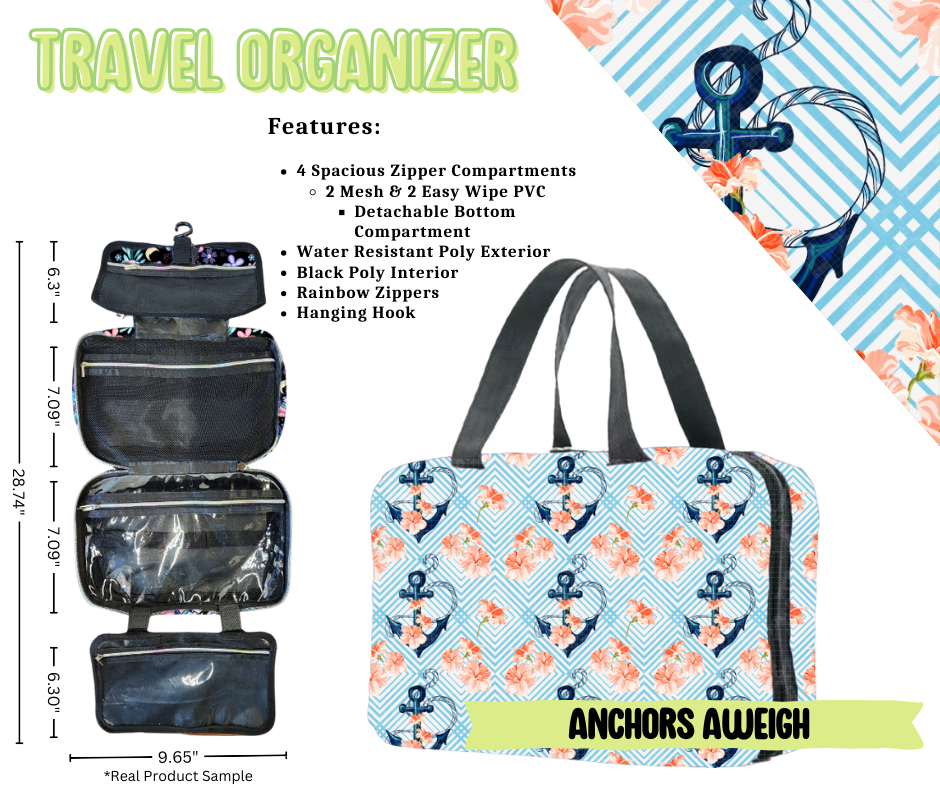 Anchors Aweigh Travel Organizer