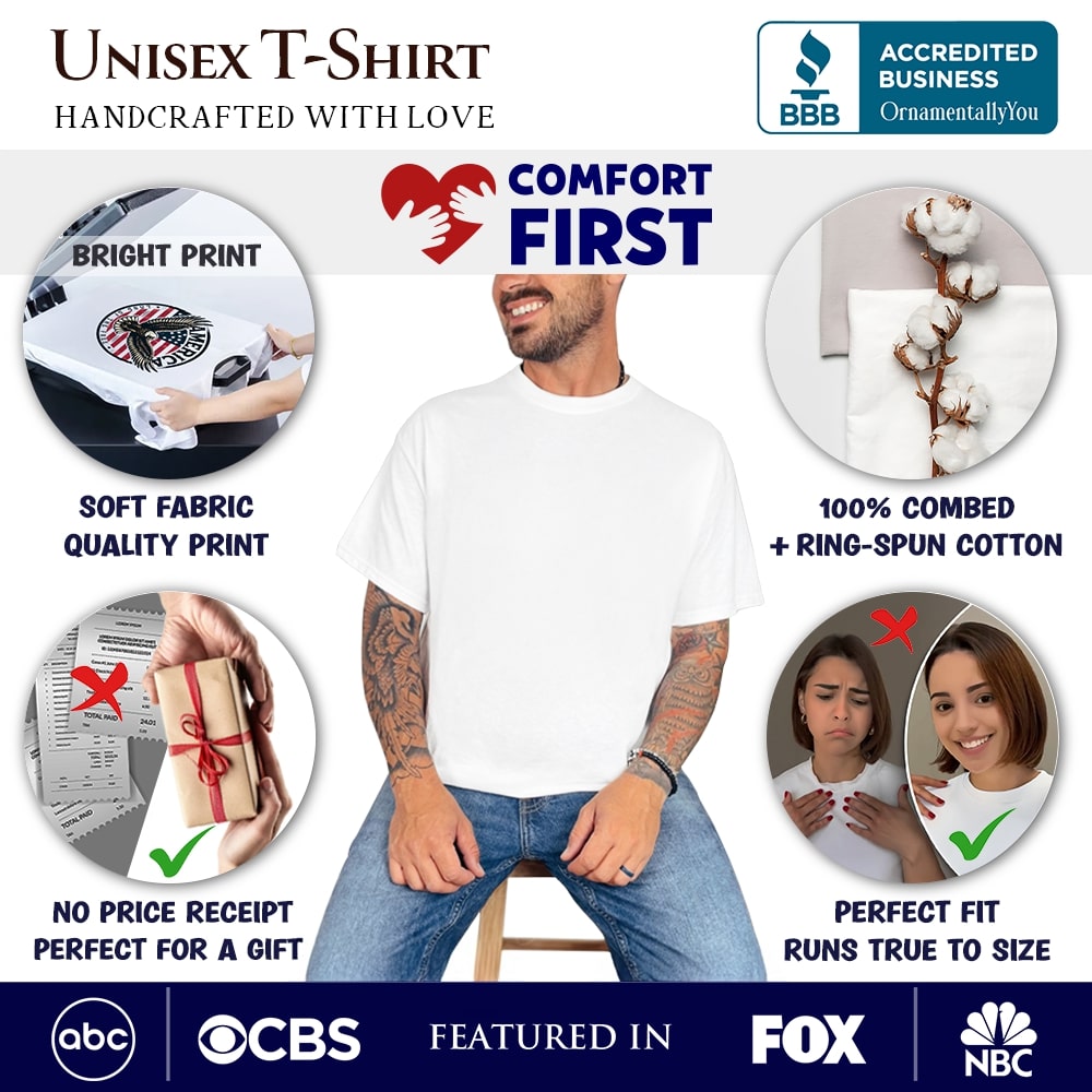 Charlie Kirk American T-Shirt, Made in the USA Memorial Tee Gift