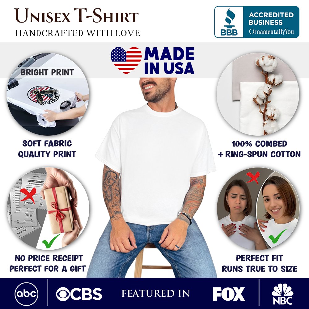 Freedom Patriotic T-Shirt, Minimalist USA Tee for Proud Americans