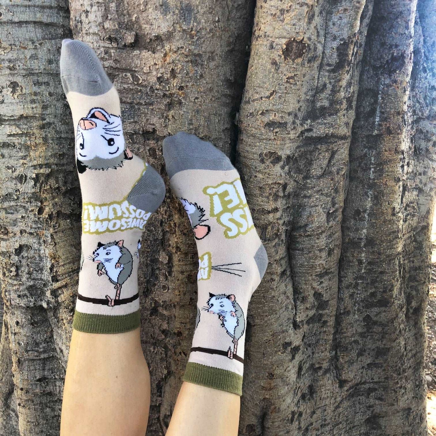 Women's Anything Is Possumble Socks
