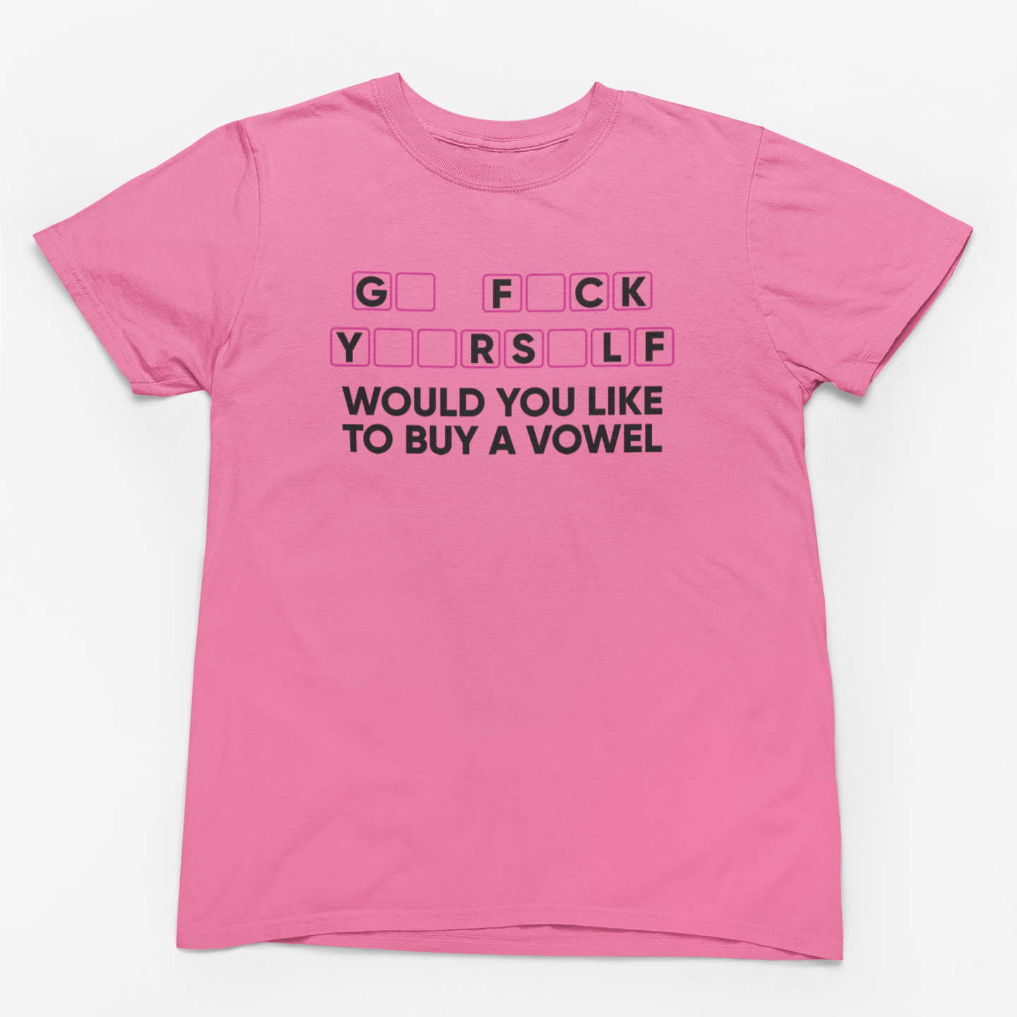 Would You Like To Buy A Vowel Graphic Tee