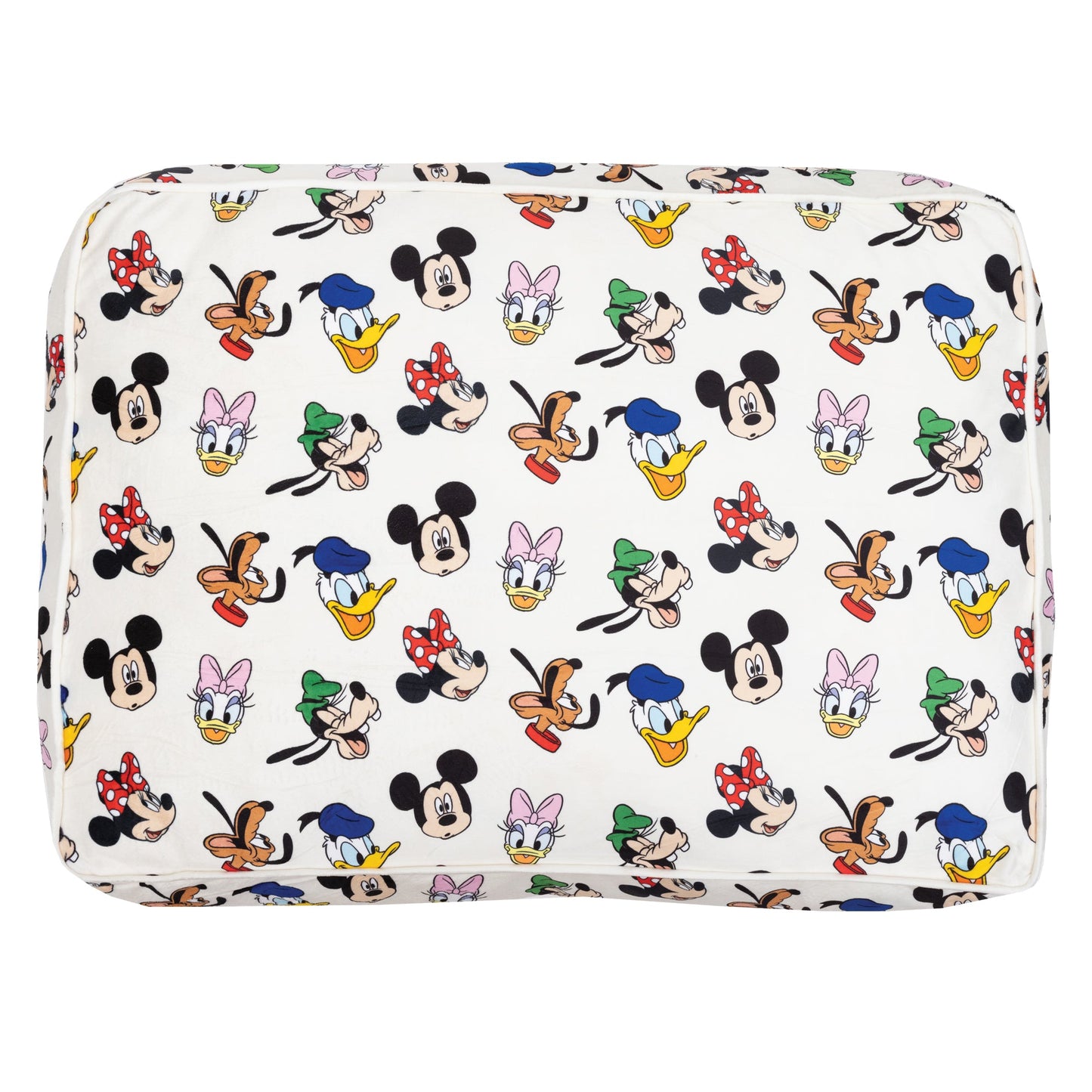 Rectangle Pet Bed - Sensational Six Faces Scattered Ivory