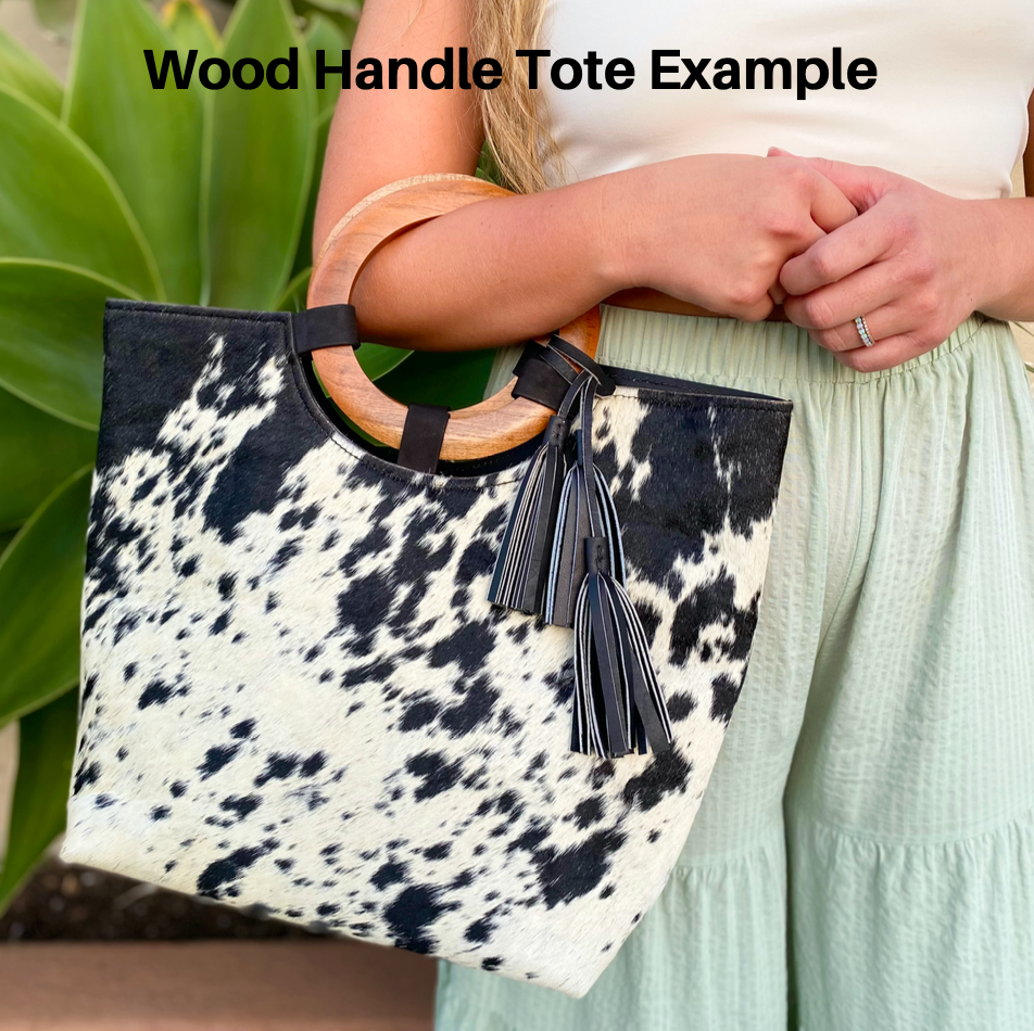 Wood Handle Tote No. 26