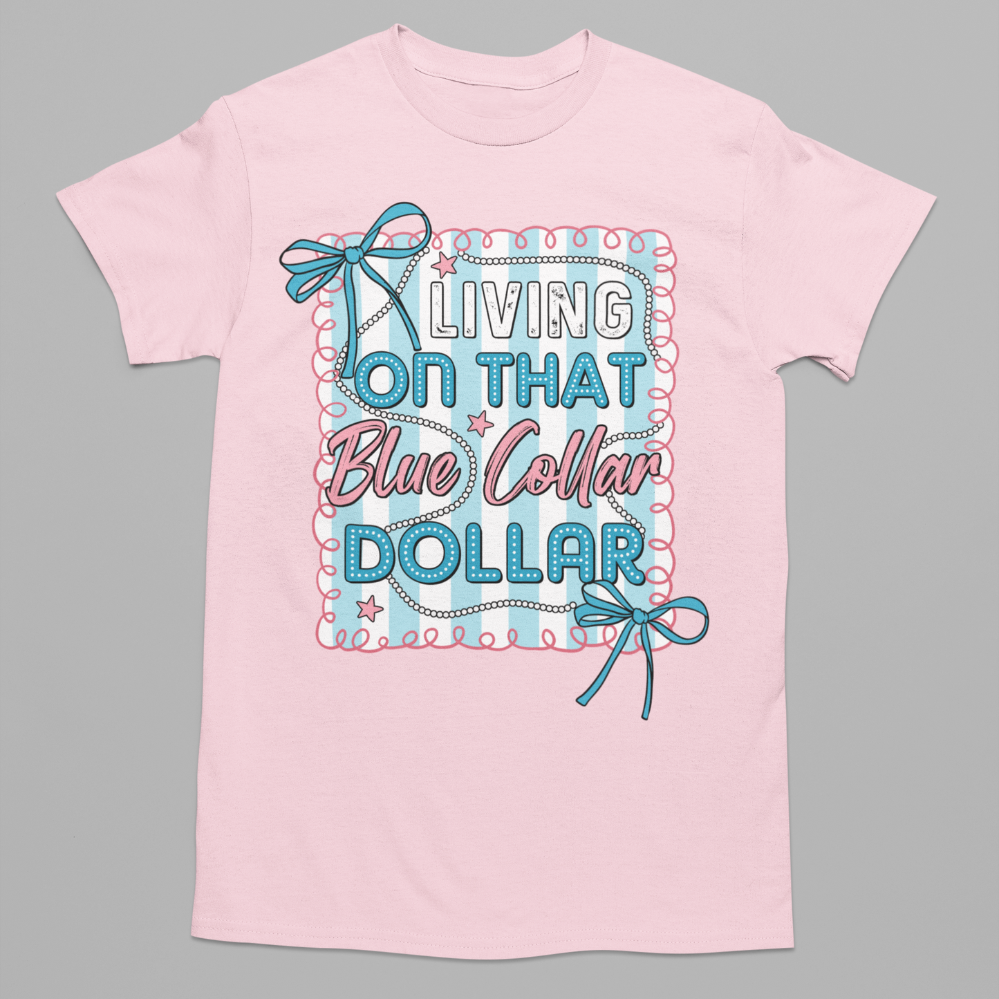 Blue Collar Dollar Graphic Tee