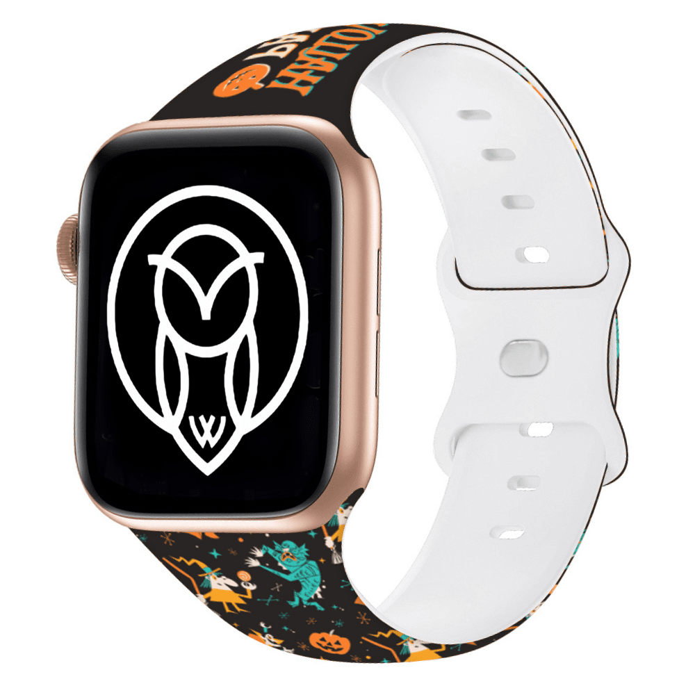 Spooky Silicone Band