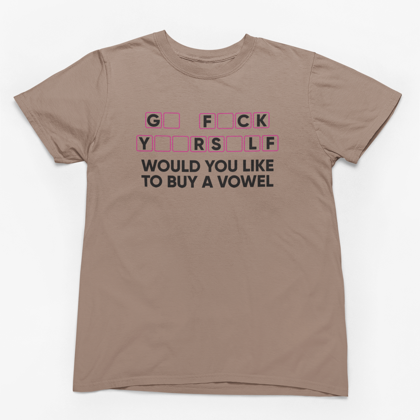 Would You Like To Buy A Vowel Graphic Tee
