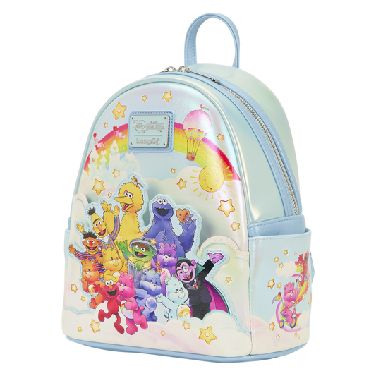 Loungefly Care Bears X Sesame Street Mini Backpack