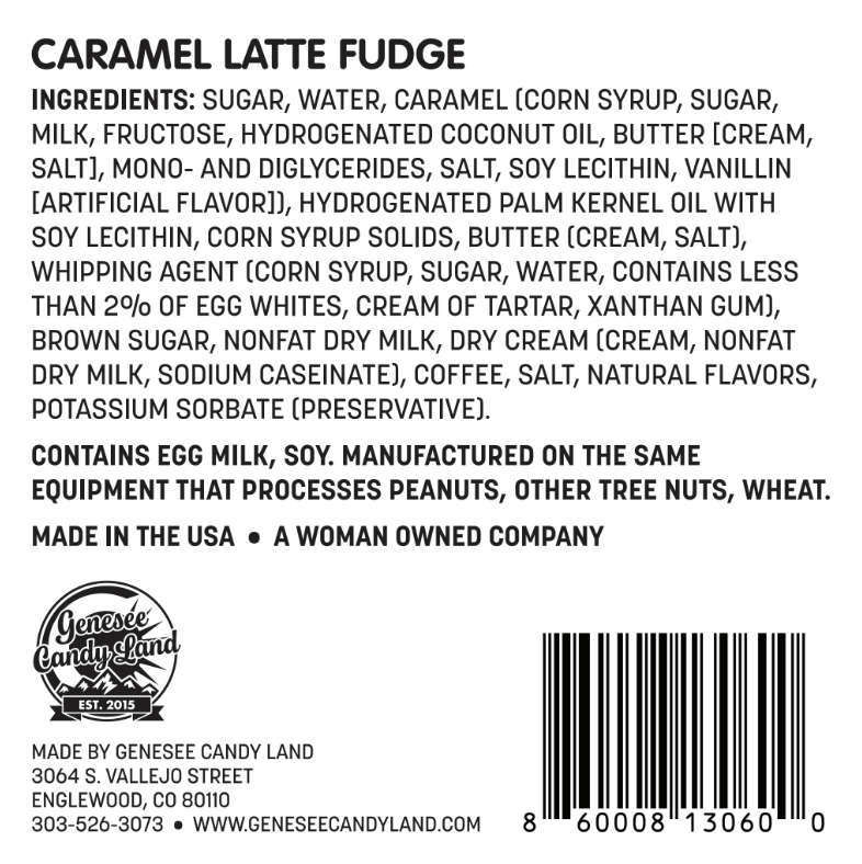 Caramel Latte Fudge