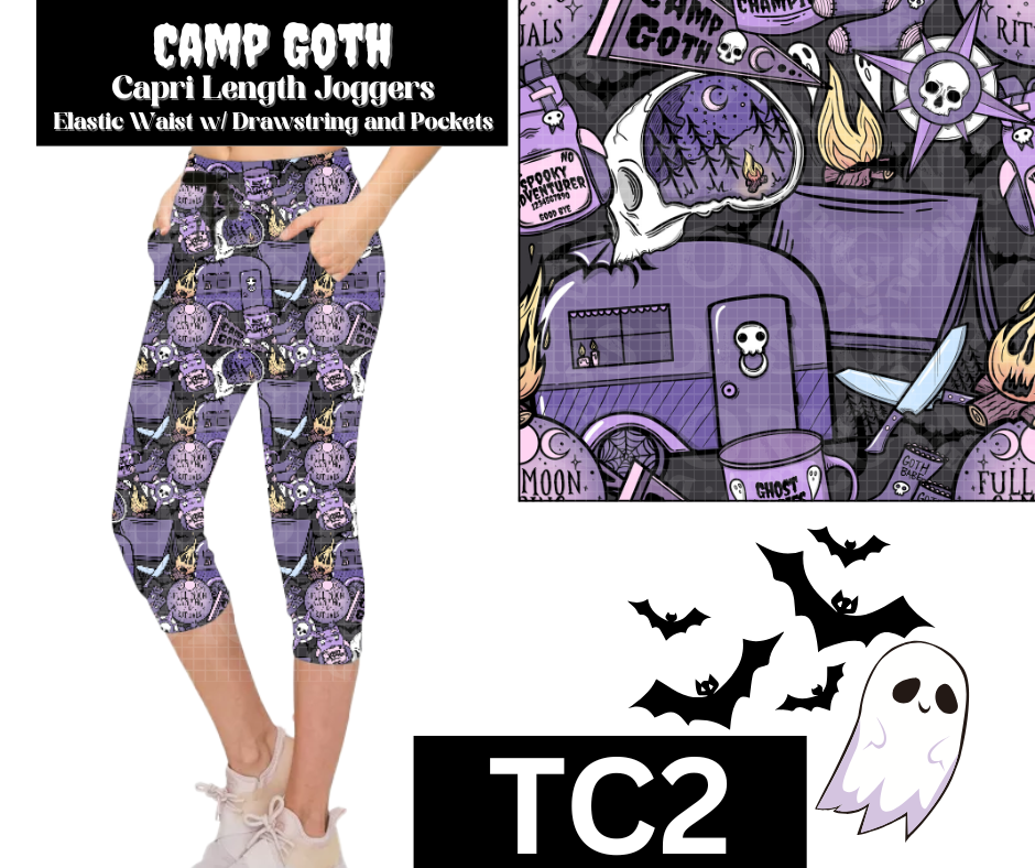 Camp Goth Jogger Capri