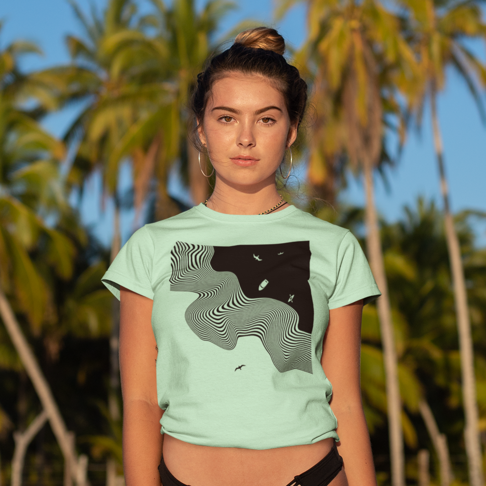Coastline Graphic Tee