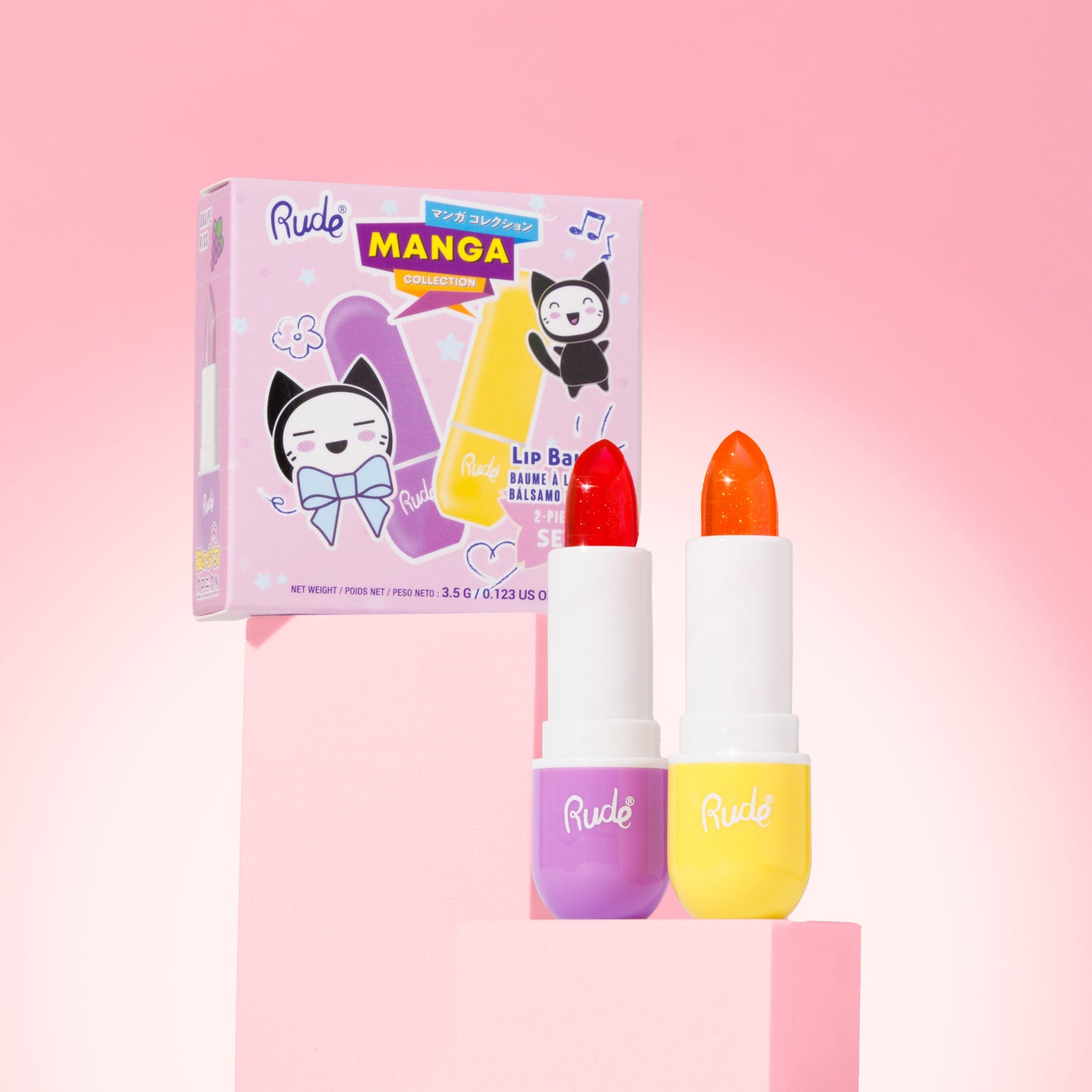 Chibi Manga Collection Lip Balm Duo