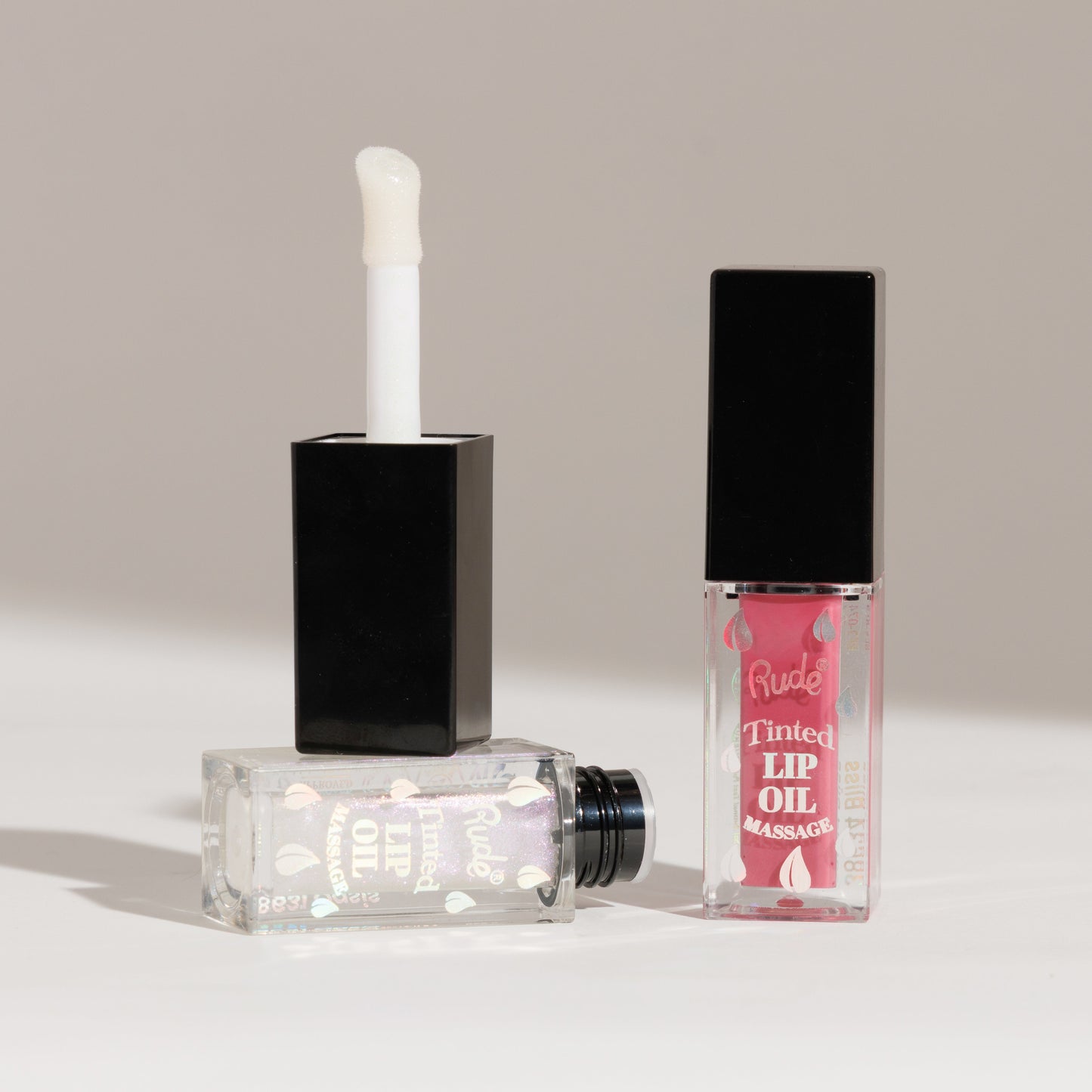 Tinted & Plumping Lip Oil Massage Duo Set