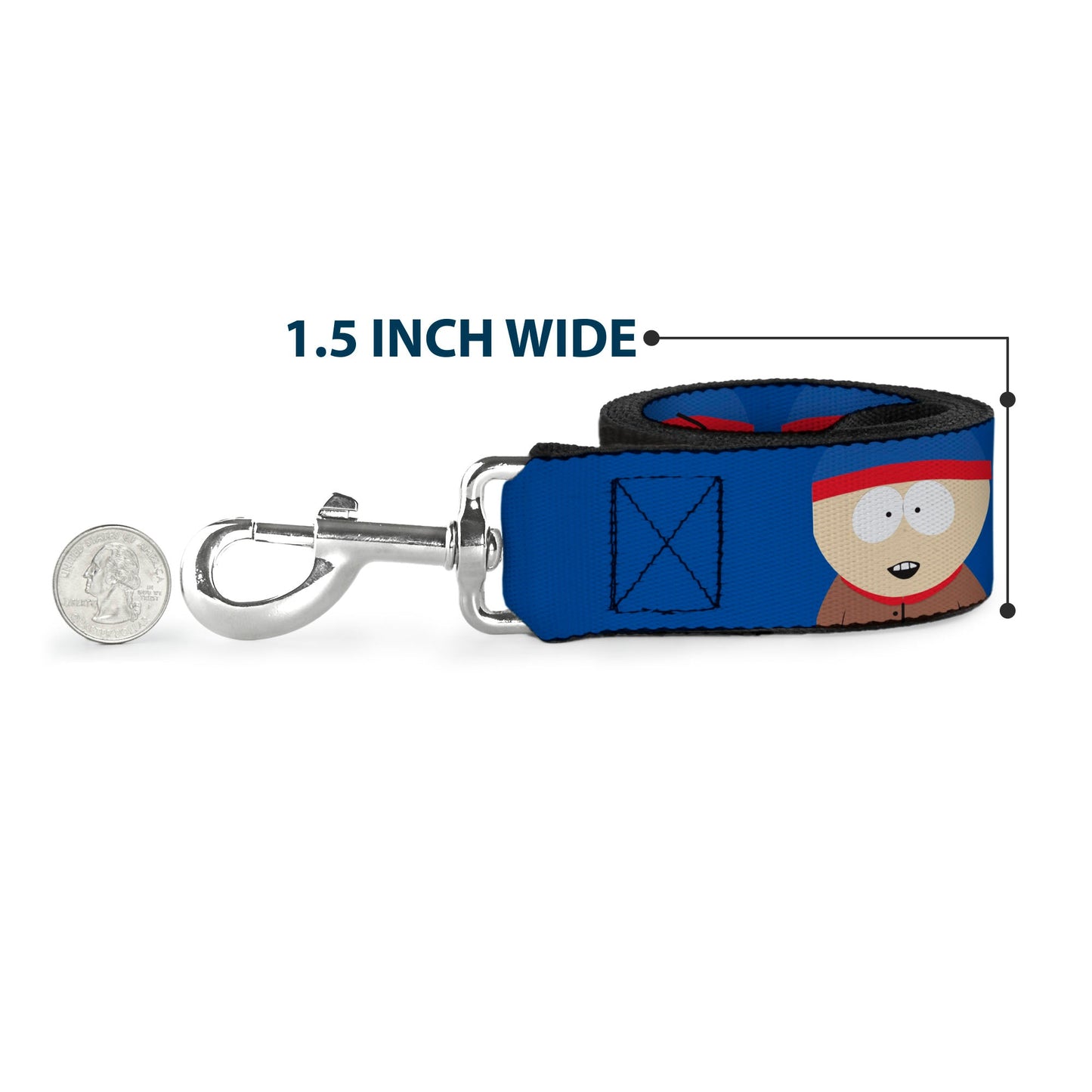 Dog Leash - South Park Stan Expressions Blue