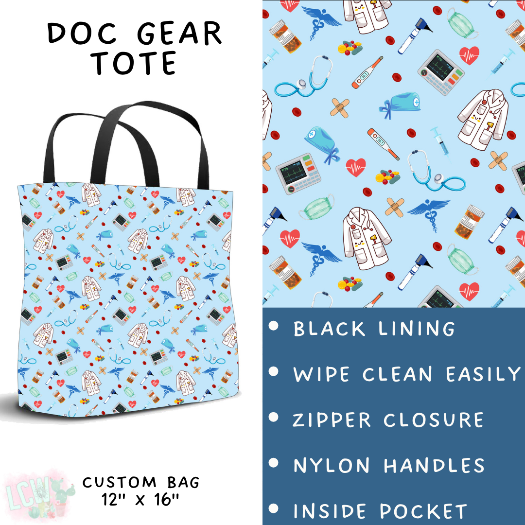 Batch #496 - Careers Collection 2 - Closes 2/25 - ETA late April - Doc Gear Tote