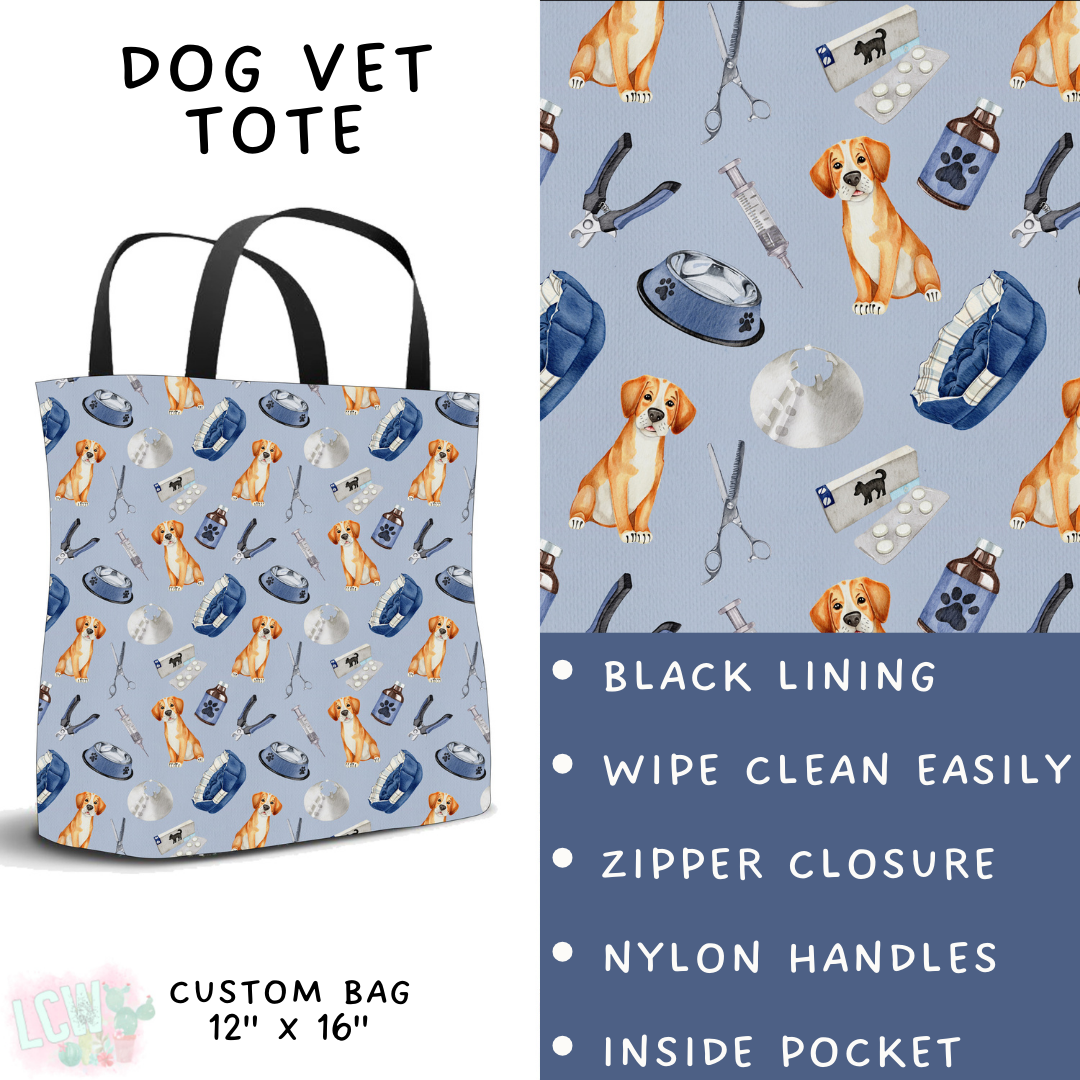 Batch #496 - Careers Collection 2 - Closes 2/25 - ETA late April - Dog Vet Tote