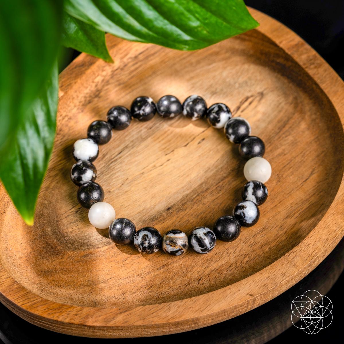 Permission to Pause - The Zebra Jasper Bracelet