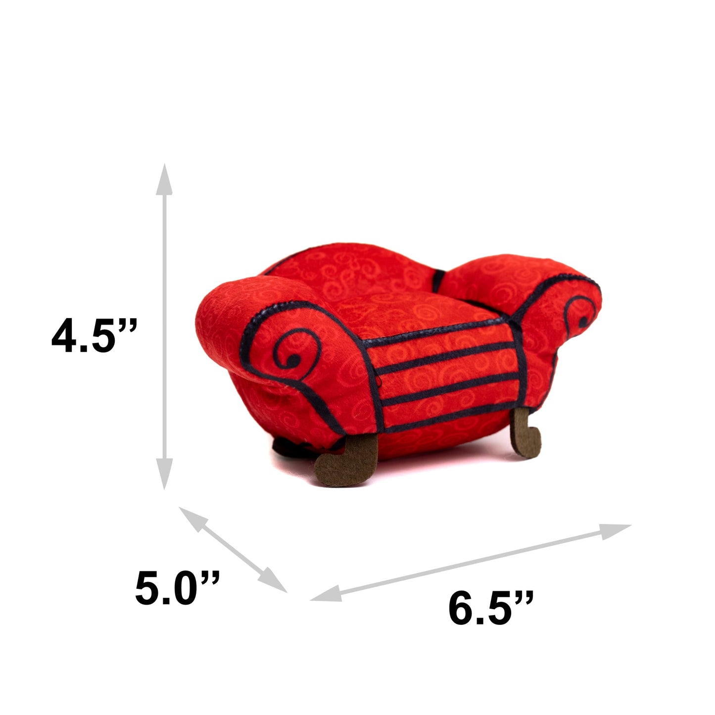 Dog Toy Squeaker Plush - Blue's Clues Thinking Chair Replica