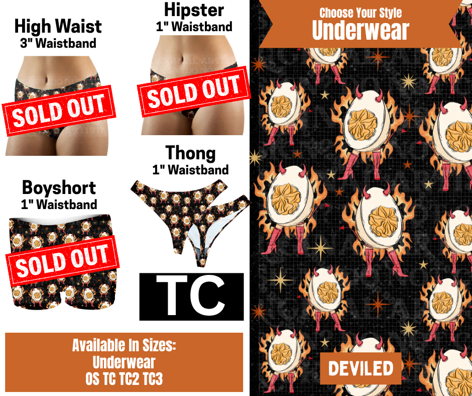 Deviled Thong Underwear