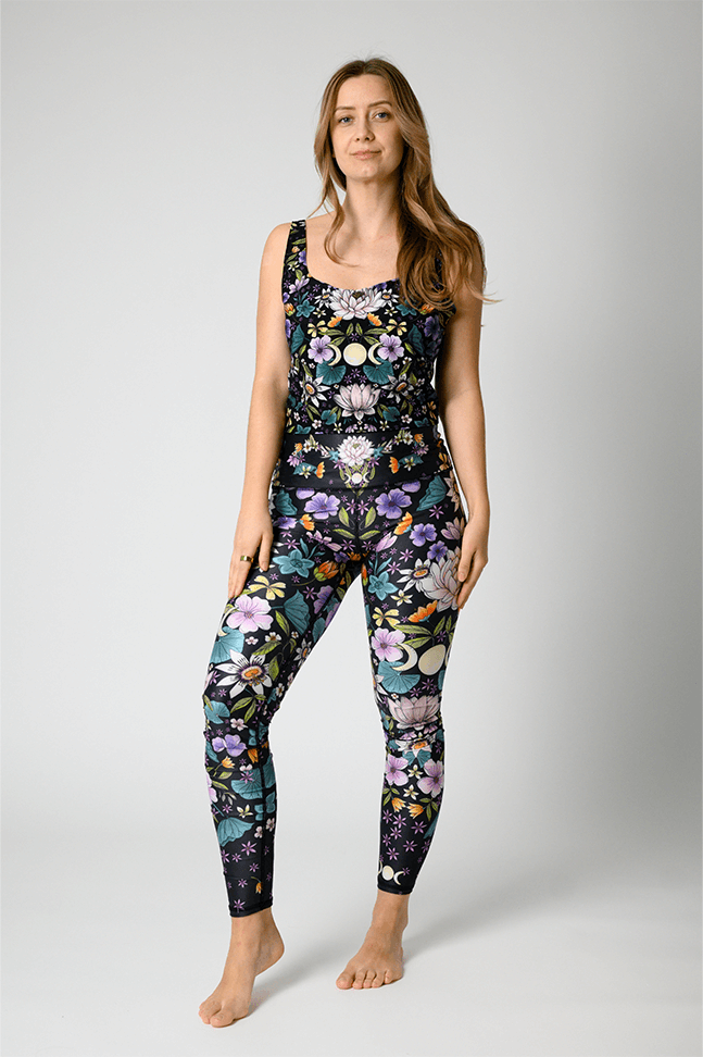 Divine Feminine Printed Yoga Leggings