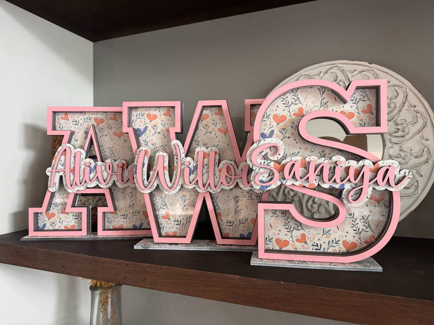 Custom Personalized Letter Banks (PREORDER - SHIPS IN APPROX 5 WEEKS)