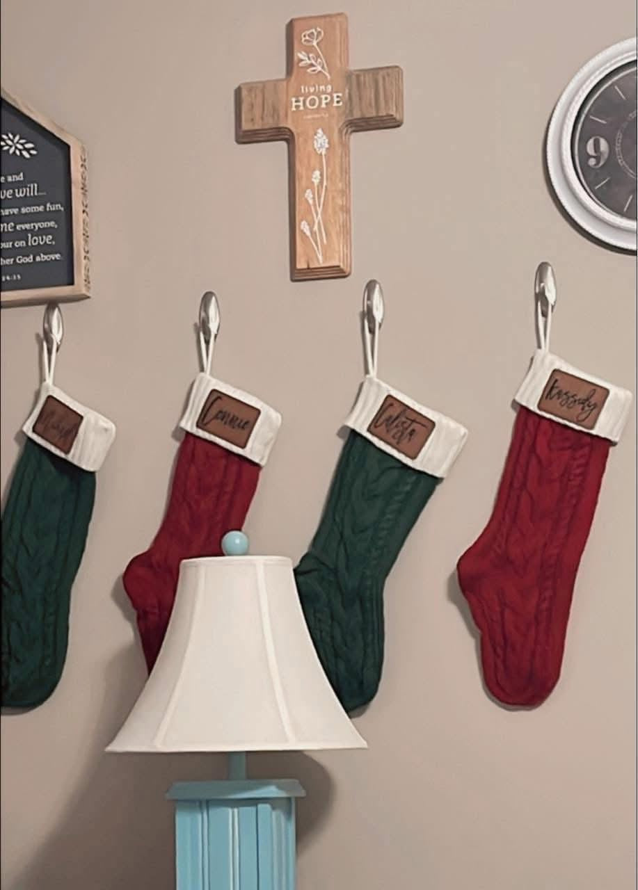 Custom Name Stockings (PREORDER Closes 8/26 - ETA Early Oct.)