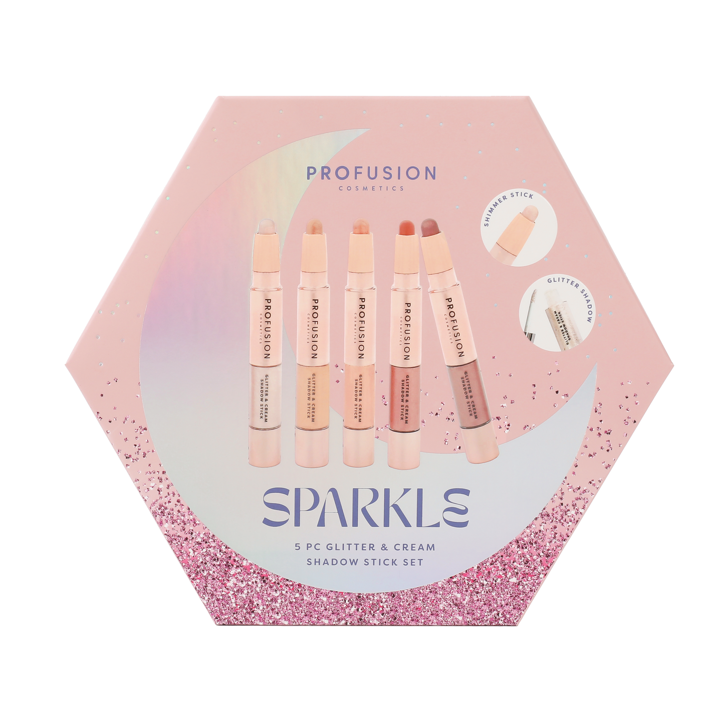 Sparkle 5 PC Cream Shadow Set