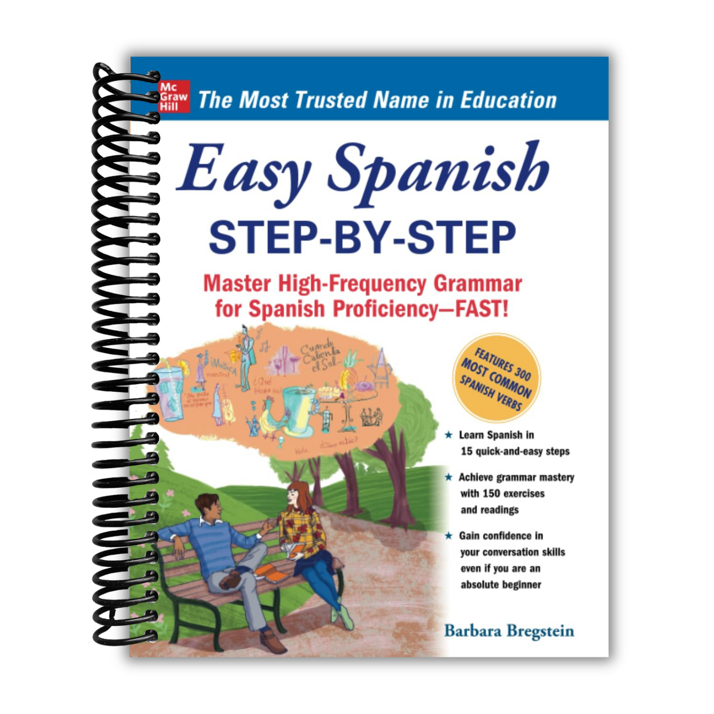 Easy Spanish Step-By-Step: 1st Edition (Spiral Bound)