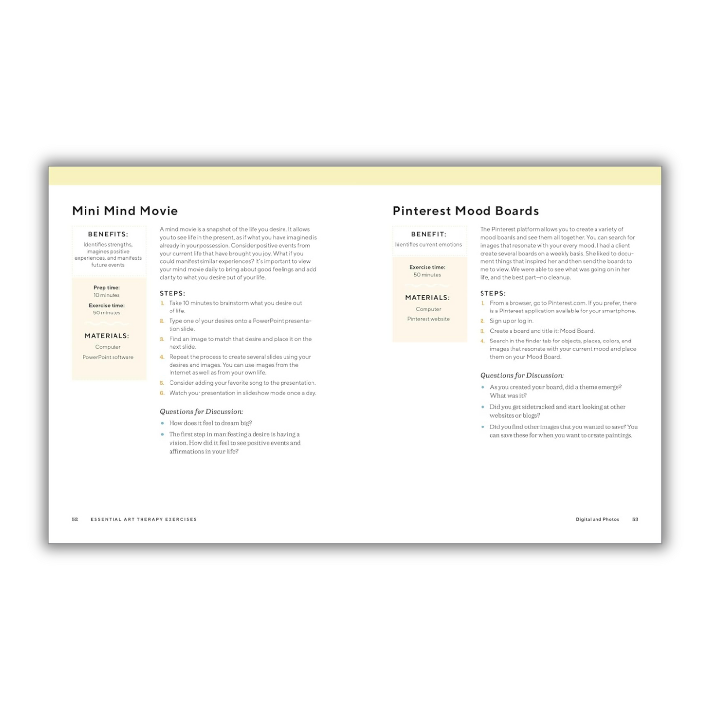 Essential Art Therapy Exercises: Effective Techniques to Manage Anxiety, Depression, and PTSD (Spiral Bound)