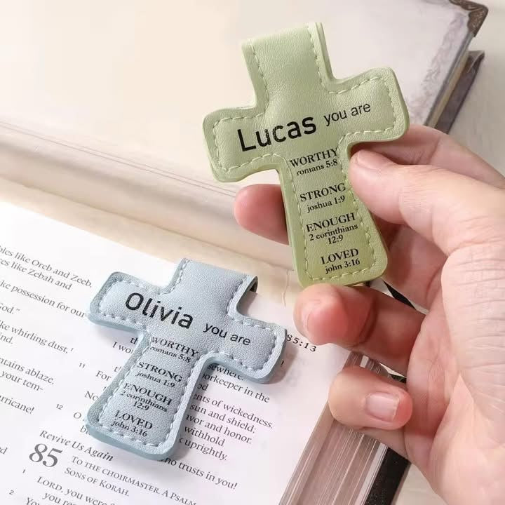 Custom Personalized Magnetic Cross Bookmarks (PREORDER CLOSES 8/1, ETA LATE AUG.)