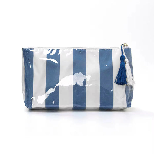Waterproof Striped or Checkered Pouch Bag