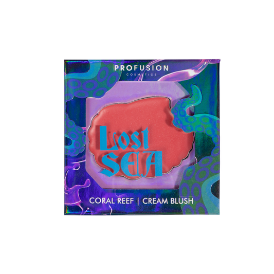 Lost Sea Shell Shaped Cream Blush - Coral Reef