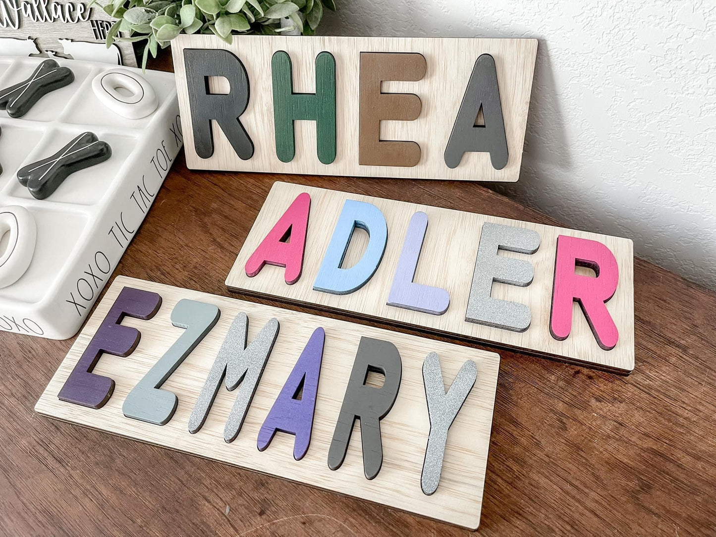 Custom Personalized Name Puzzle (PREORDER - Ships in 3-4 Weeks)
