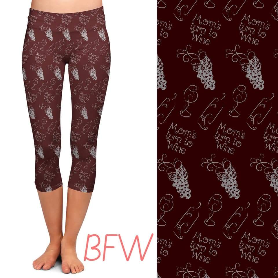 Mom's Turn with pockets leggings and capris