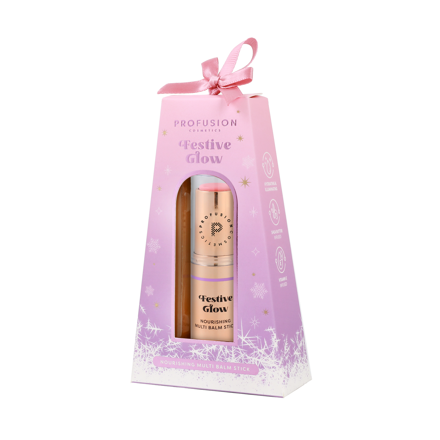 Frosted Snow Sparkle | Festive Glow Nourishing Multi Balm Stick