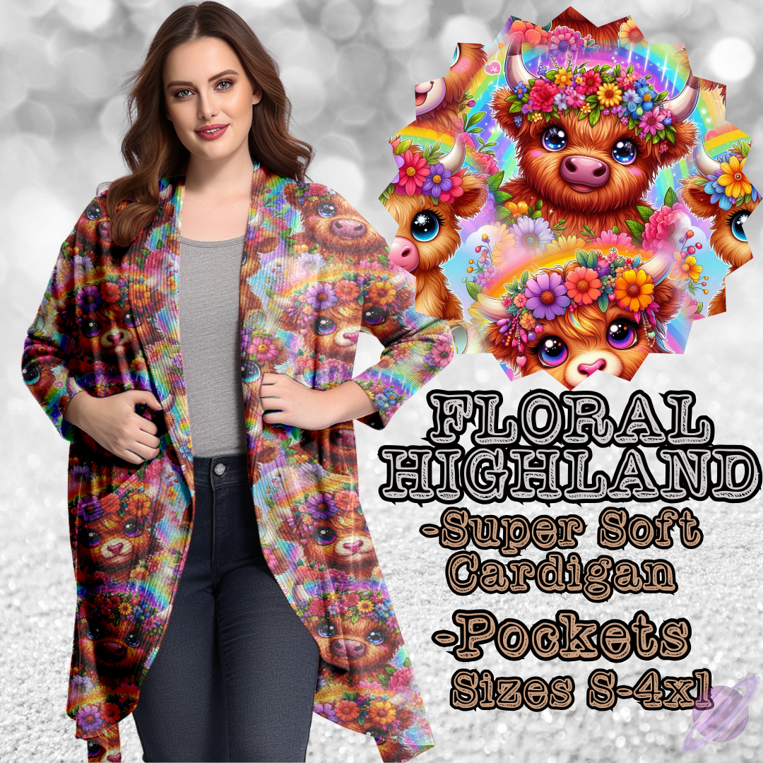 FLORAL HIGHLAND-BATCH 119-CARDIGAN-PREORDER CLOSING 9/19