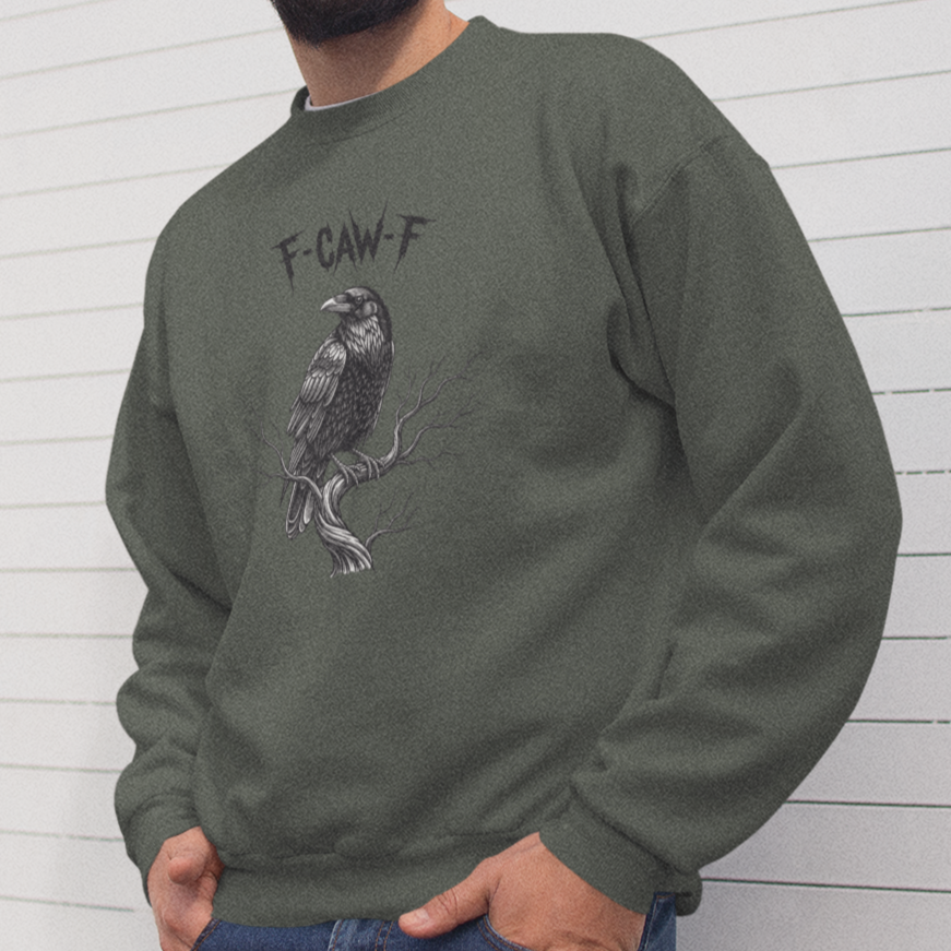 F-Caw-F Graphic Sweatshirt
