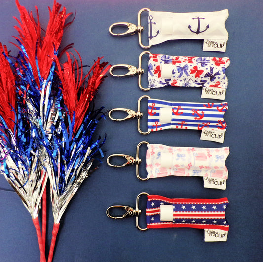 From Sea to Shining Sea LippyClip® Lip Balm Holder