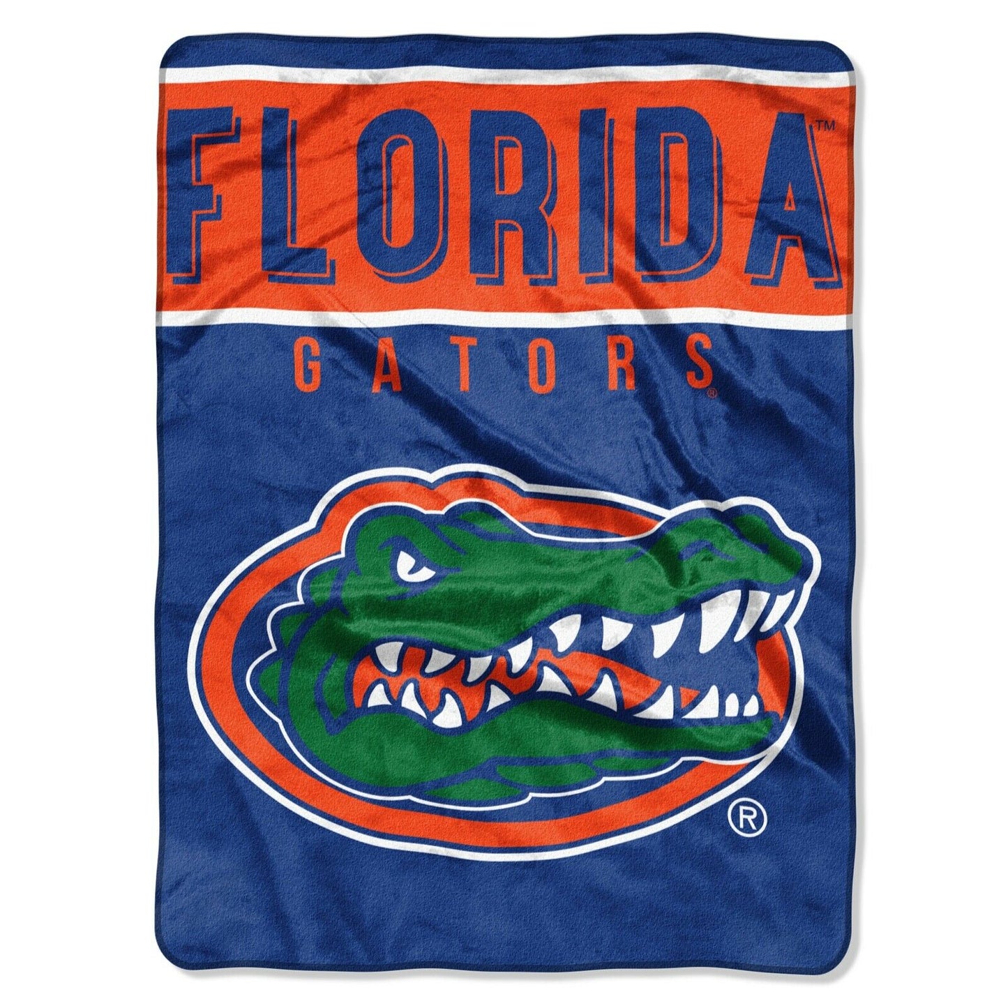 Florida Gators Royal Plush Raschel Throw Blanket 60x80"