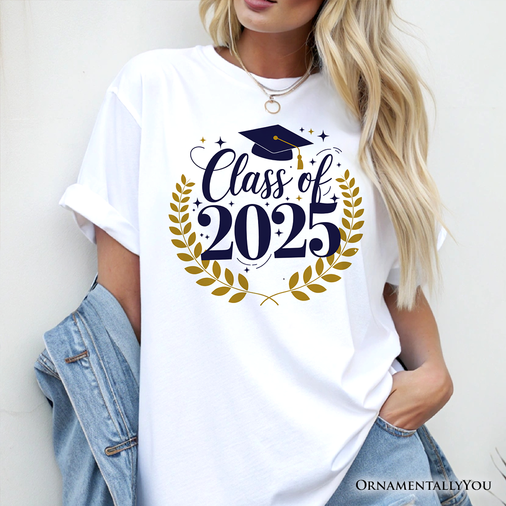 Class of 2025 Shirt, Graduate Tee For High School Senior, College Senior, End of School