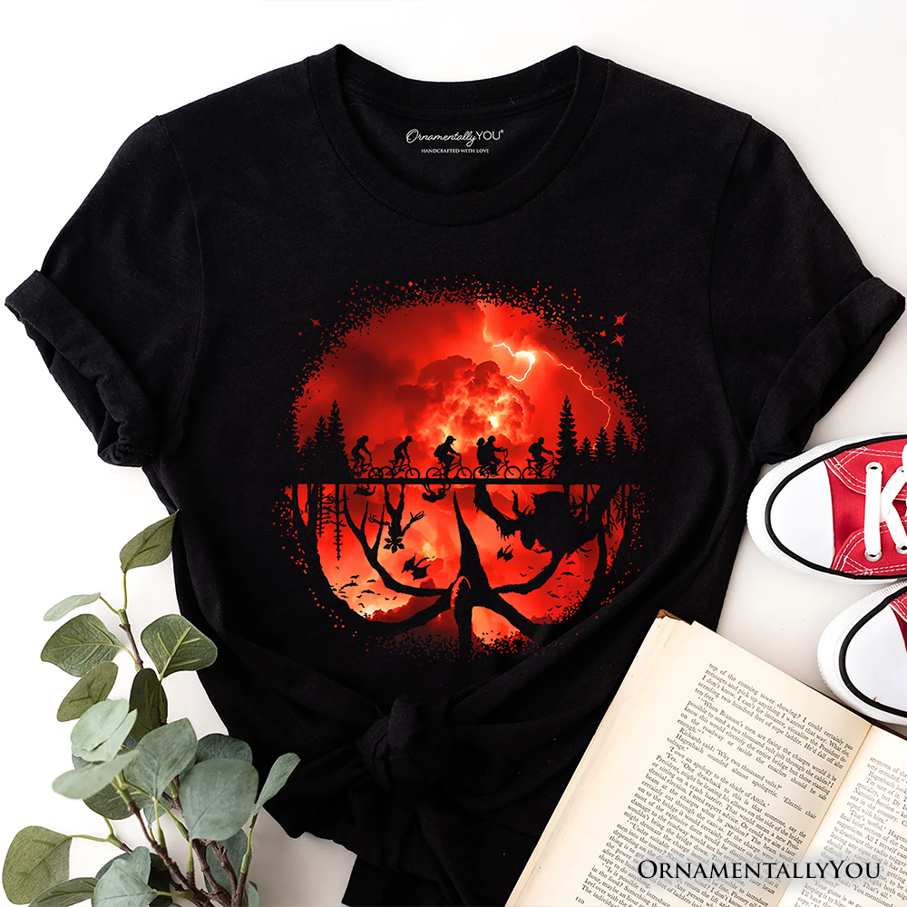Welcome to the Upside Down T-Shirt, Vintage Horror Halloween Tee