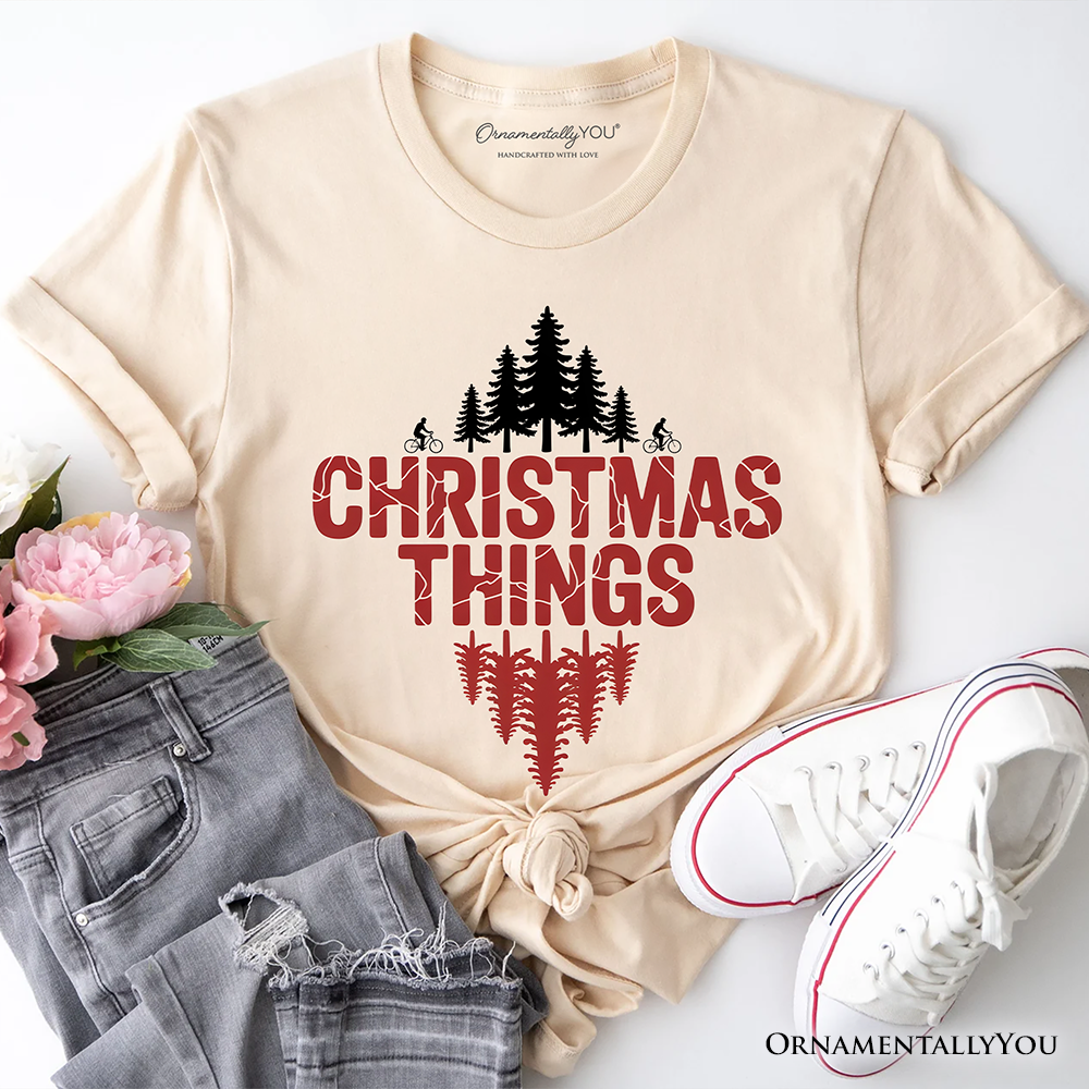Christmas Things Retro Pop Classic T-Shirt, Holiday Tee Gift