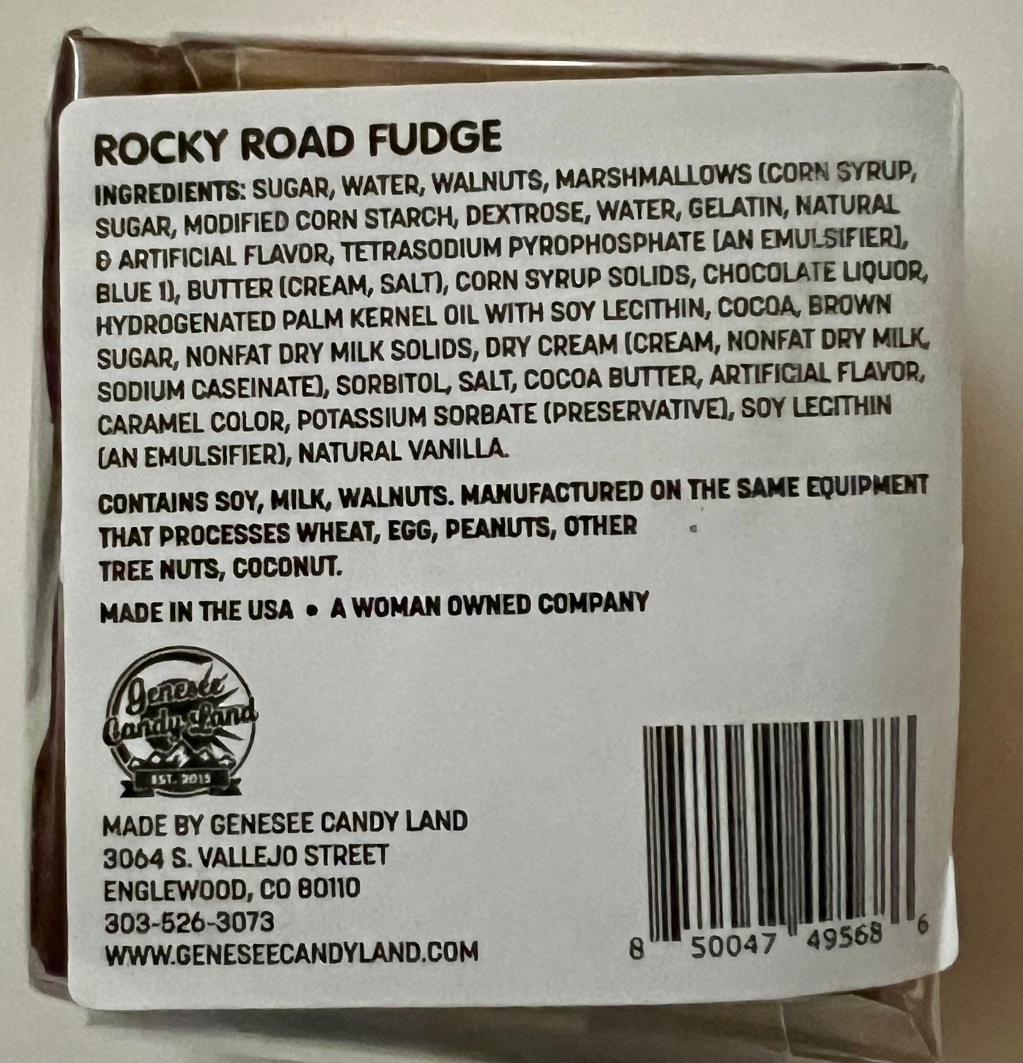 Rocky Road Fudge