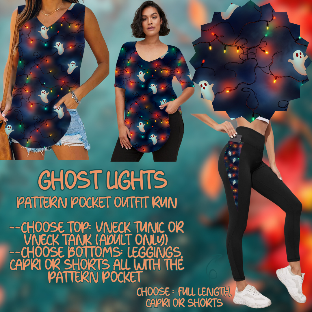 GHOST LIGHTS - PATTERN POCKET OUTFIT RUN 14 CLOSING 10/4