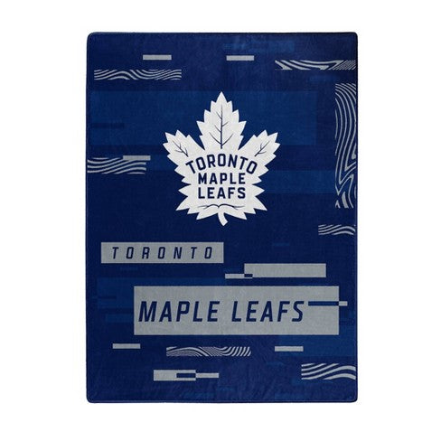 NHL Toronto Maple Leafs 60" x 80" Digitize Raschel Throw Blanket