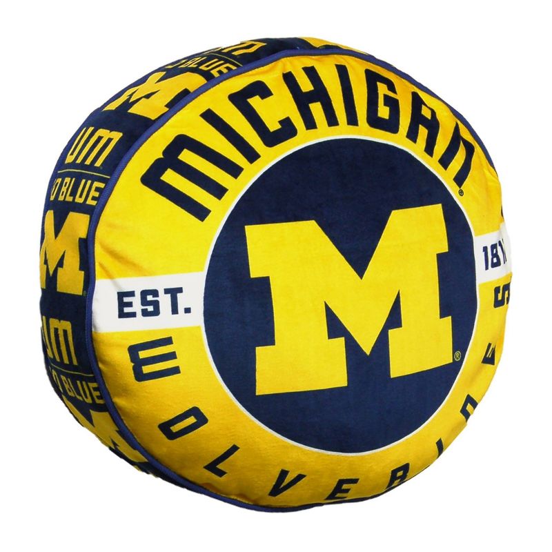 Michigan Wolverines 15" Cloud Pillow