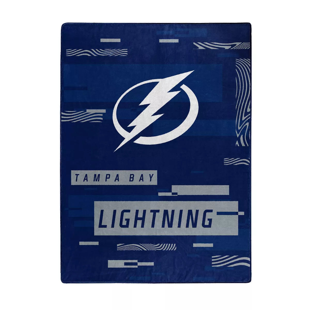 NHL Tampa Bay Lightning 60" x 80" Digitize Raschel Throw Blanket