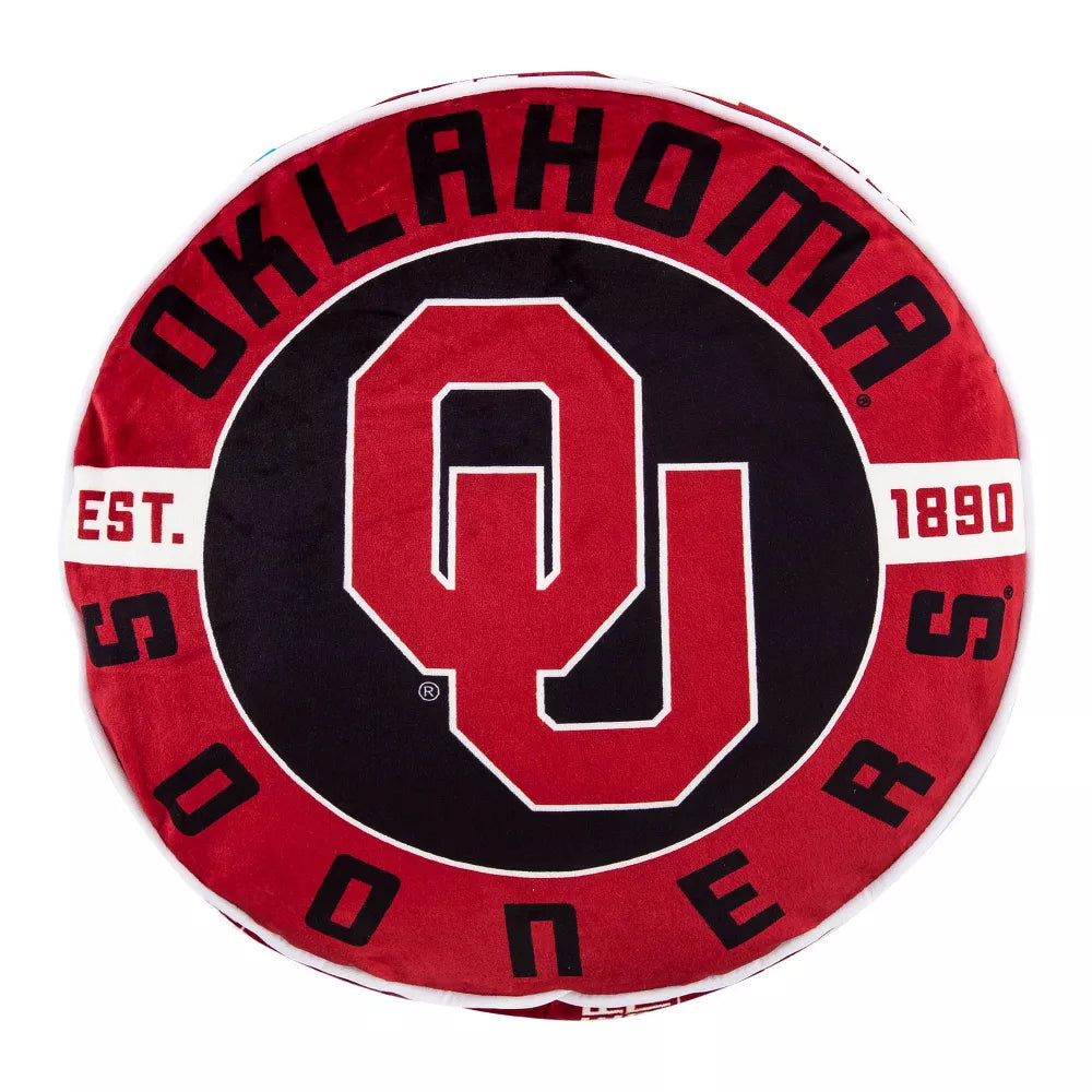 Oklahoma Sooners NCAA 15" Cloud Pillow