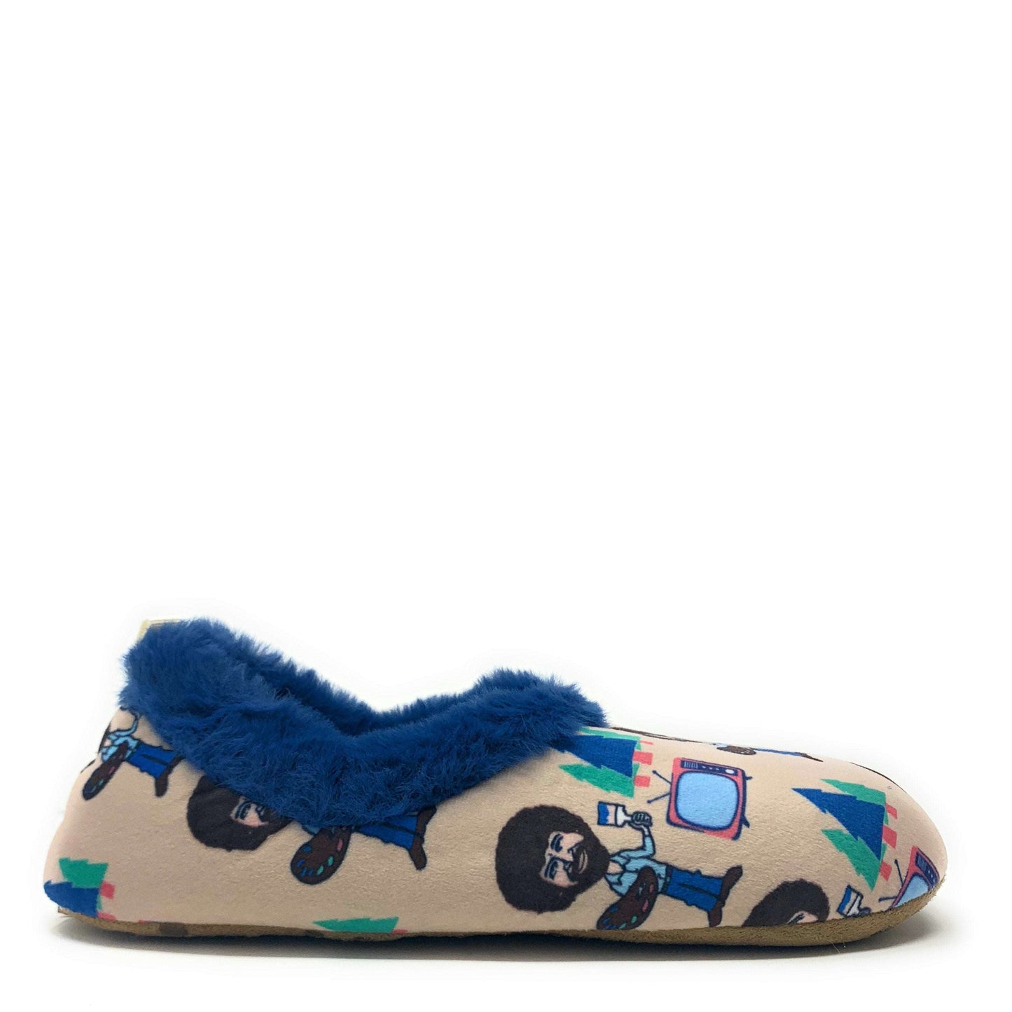 Women's Bob Ross TV Slippers