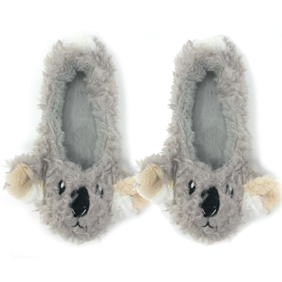 Women's Cool Koala Plush Slippers